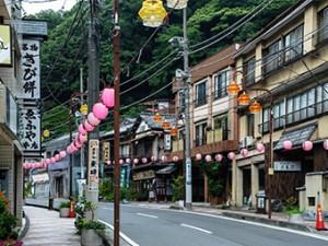 湯河原温泉、老舗温泉旅館多数有り